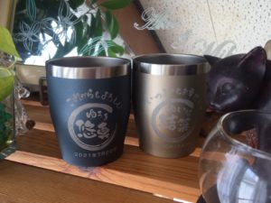 タンブラー新デザインできあがりました♪