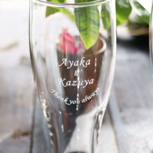 ストレートに気持ちを伝えてくれる、毎日感謝グラス♪